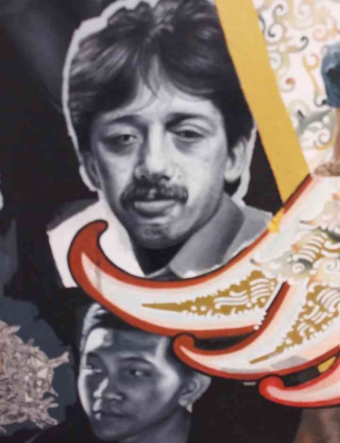 Mengingat wajah Munir dalam lukisan, sebuah upaya sembuh dari trauma kekerasan Orde Baru (Dokpri Agustina)