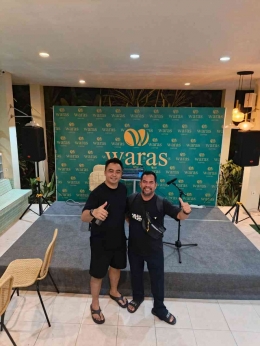 Bersama Pak Camat Balikpapan Tengah di Waras Coffee