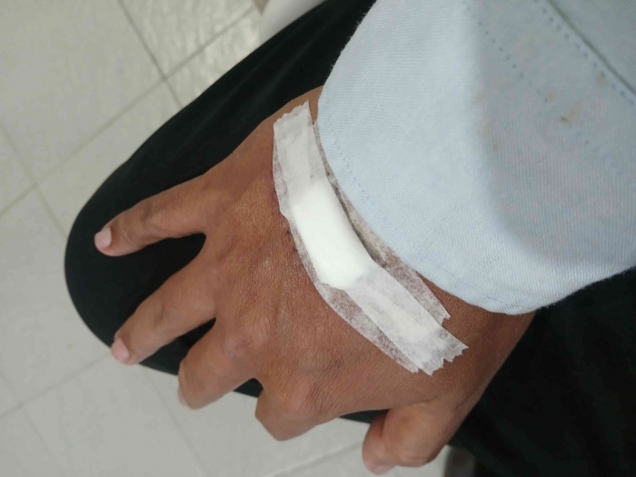 Omjay keluarcdari igd rs harum jakarta/dokpri