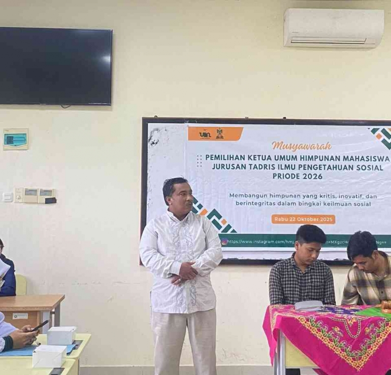 Muhammad Rifky Muhammad Rifky Akbar Terpilih Sebagai Ketua HMJ Tadris IPS Periode 2026 ...
