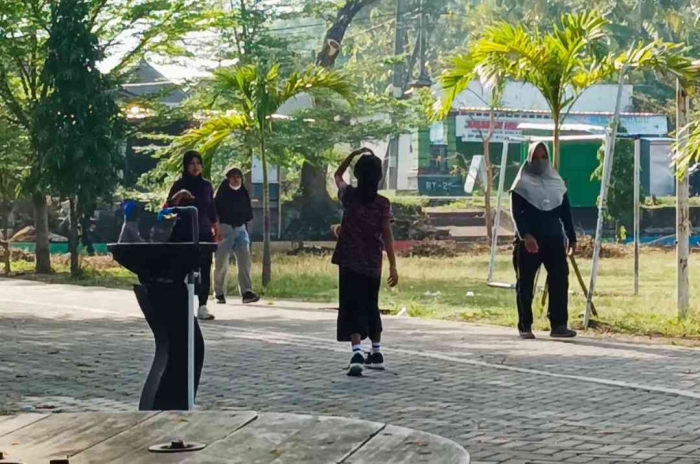 Bonus saat bukan target tapi terbidik kamera(Dokumentasi pribadi: Isti Yogiswandani)