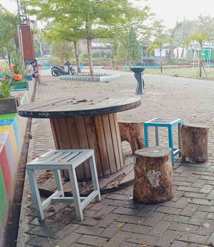 Tempat hunting foto di Spot Favorit (Dokumentasi pribadi: Isti Yogiswandani)