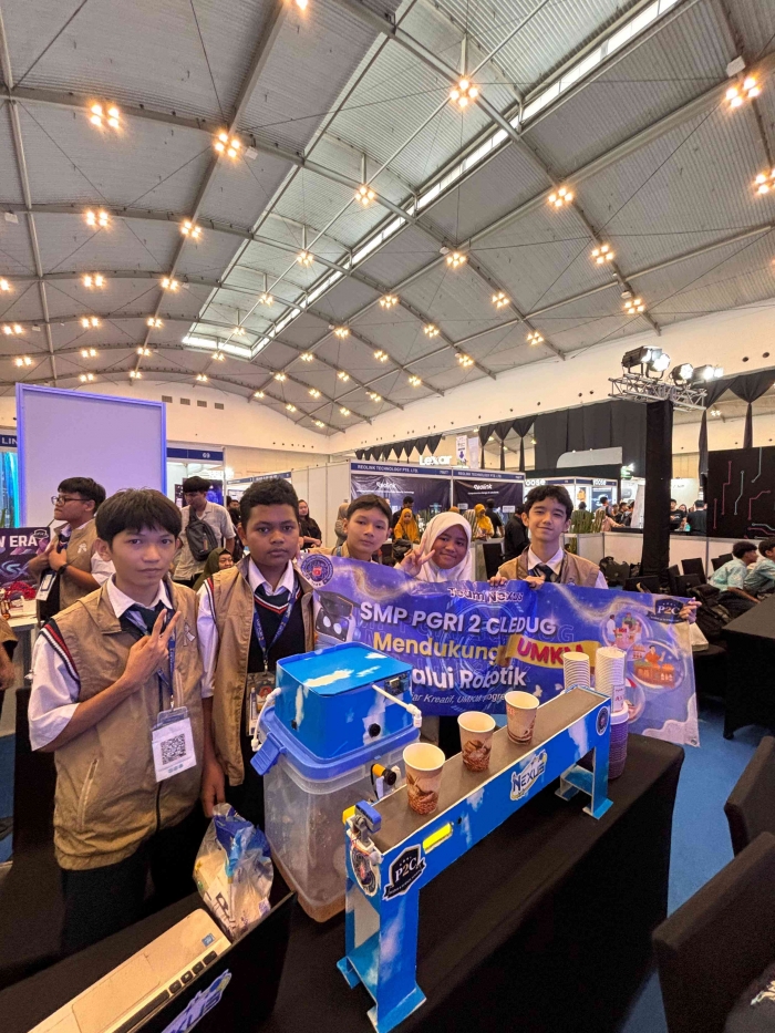 Peserta lomba robotik/dokpri
