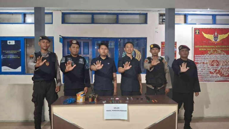 Razia Malam di Rutan Marabahan: Tak Ditemukan Narkoba atau Handphone Terlarang