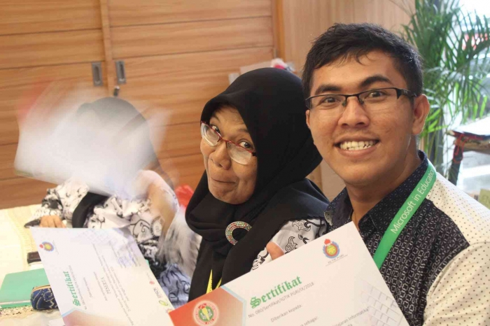 Bu endang dan pak yunus/dokpri