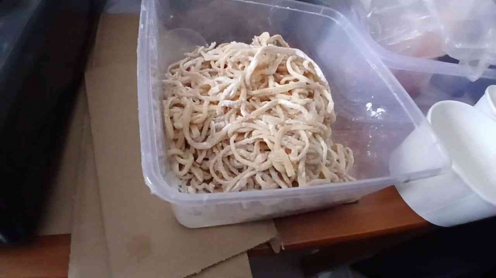 Mie Tomat yang siap dimasak menjadi menu lain(Dokumentasi pribadi: Isti Yogiswandani)
