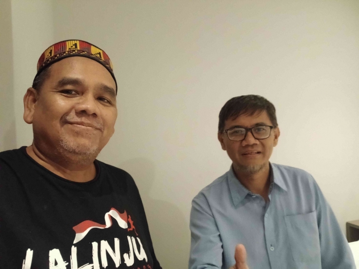 Omjay dan pak Prhat dari persis bandung/dokpri