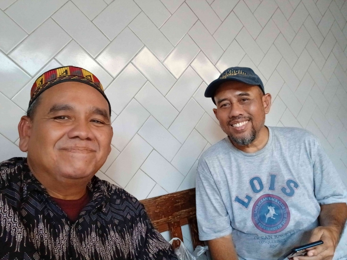 Omjay brrsama pak Dedi dwitagama/dokpri