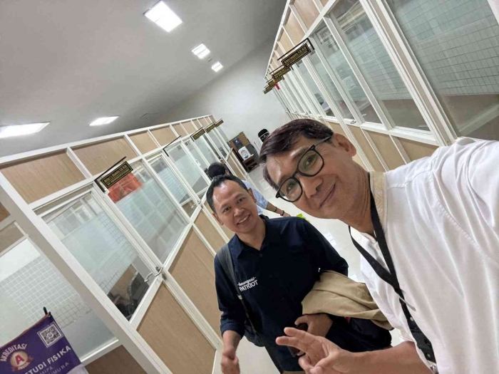 (Sumber pribadi) Kondisi Jurusan Fisika FST UNPATTI.