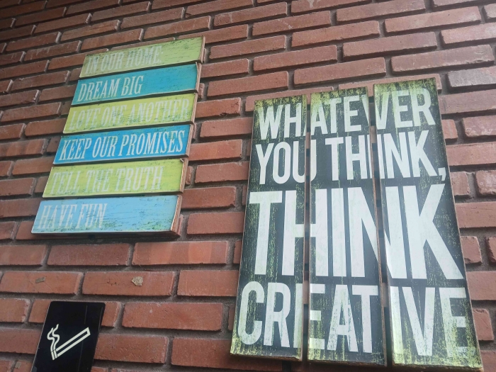 Kata kata mutiara di kantor pajak bekasi/dokpri