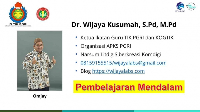 Materi Omjay di SMKN 4 Bekasi/dokpri