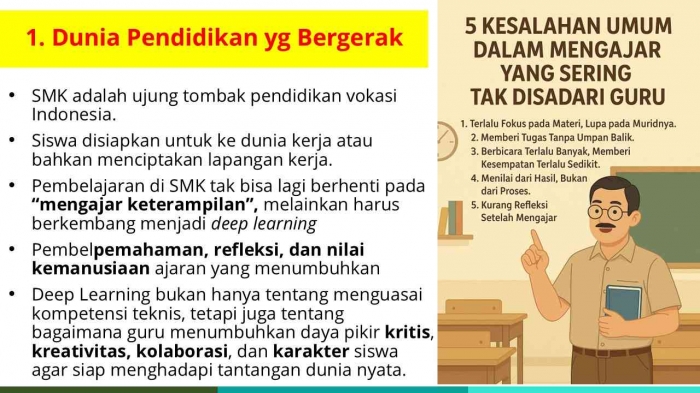 dunia pendidikan terus bergerak/dokpri