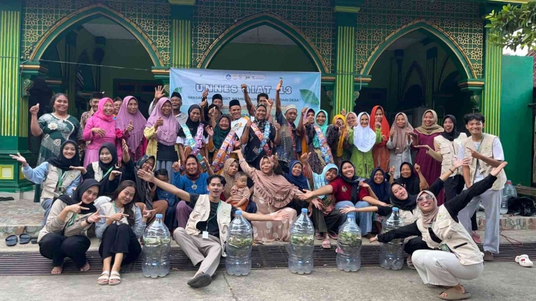 Inovasi Pengelolaan Sampah oleh Mahasiswa KKN UNNES GIAT 13 Desa ...