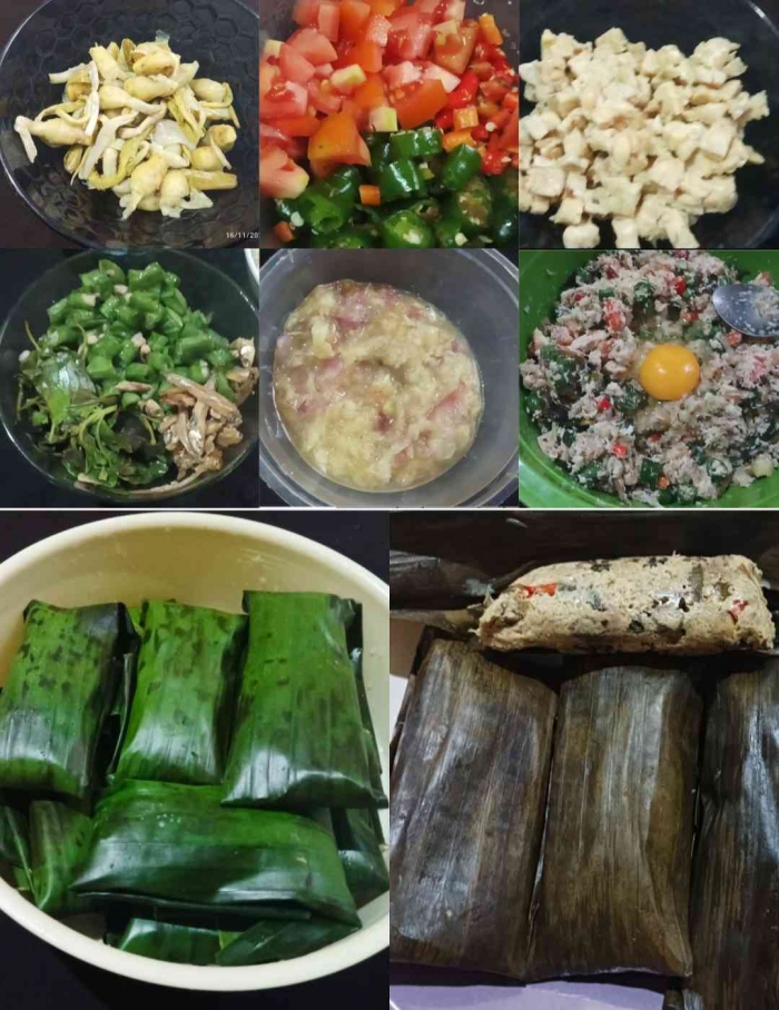 Yuk membuat Bothok kunci yang unik dan eksotik (Dokumentasi pribadi: Isti Yogiswandani)