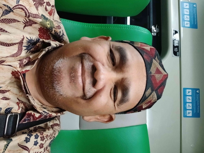 Omjay naik kereta api/dokpri