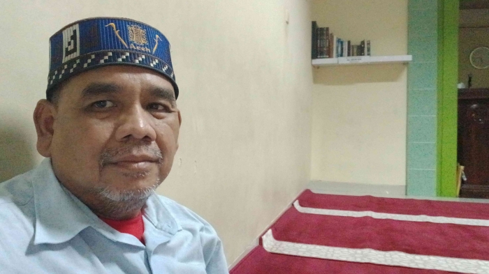 Omjay istirahat di mushollah al hamzah bekasi/dokpri