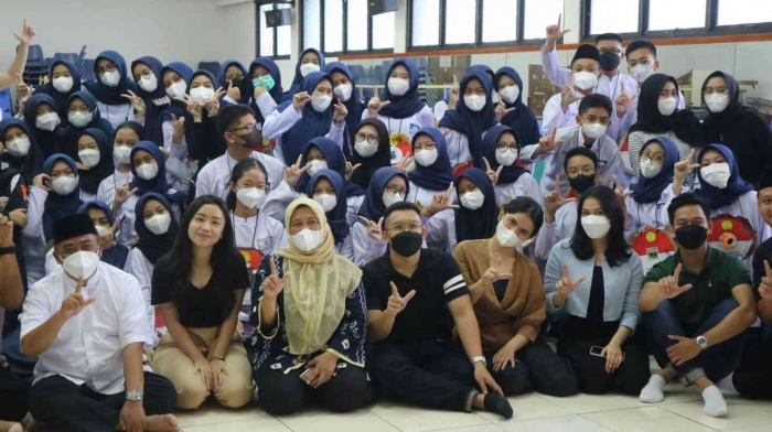 Alumni dan siswa SMP Labschool Jakarta/dokpri