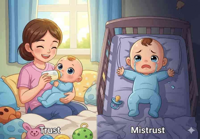 Tahap Trust vs Mistrust: Pondasi Psikologis yang Menentukan Masa Depan ...