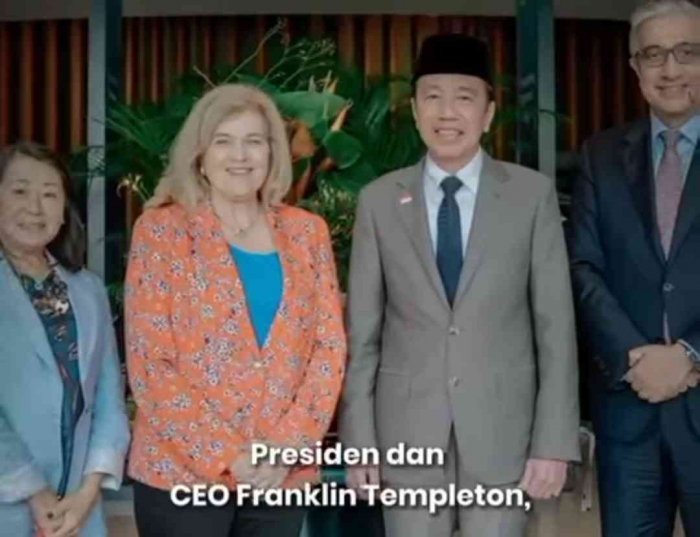 pak Jokowi bersama Ceo Franklin Templeton/Herry Tjahyono