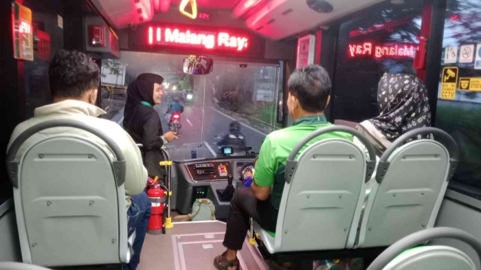 Mencoba dulu mumpung masih sepi. - (Dokumentasi Pribadi)