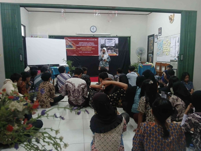 kegiatan workshop di SKB 02 Jakarta/dokpri