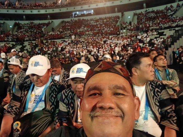 Omjay hadir di acara hgn/dokpri