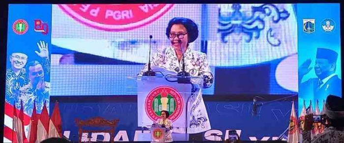 Ketua Umum PB PGRI masa bakti XXlll Unifah Rosyidi sumber dokpri