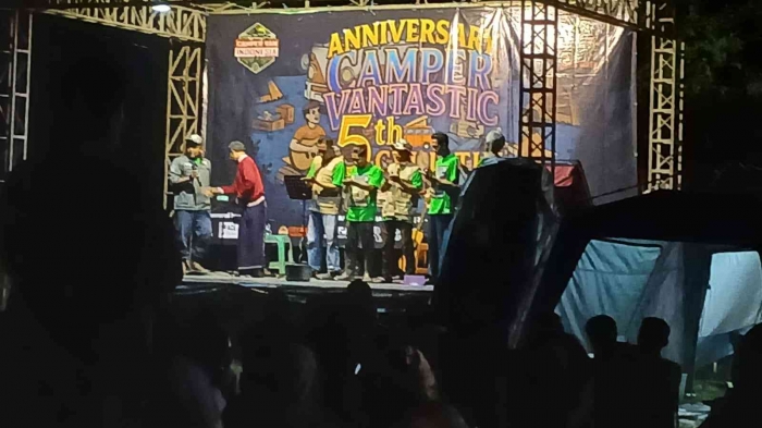 Sambutan masing-masing ketua chapter (Dokumentasi pribadi: Isti Yogiswandani)