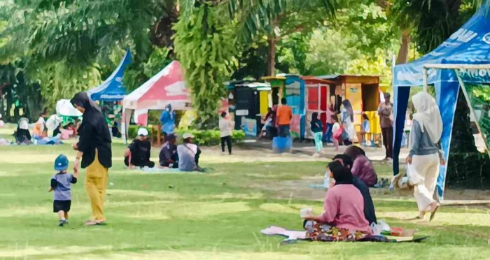 Seru: Healing Sambil Refreshing dan Wisata Kuliner di Lapangan Mberan(Dokumentasi pribadi: Isti Yogiswandani)