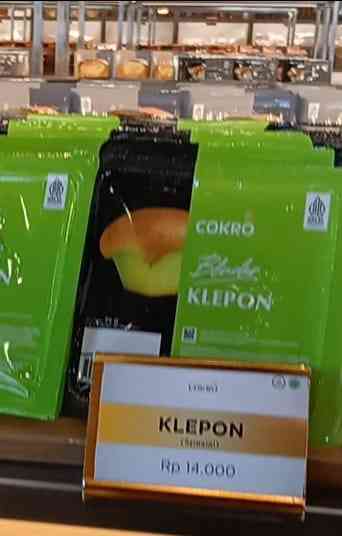 Bluder Cokro varian rasa klepon (Dokumentasi pribadi: Isti Yogiswandani)