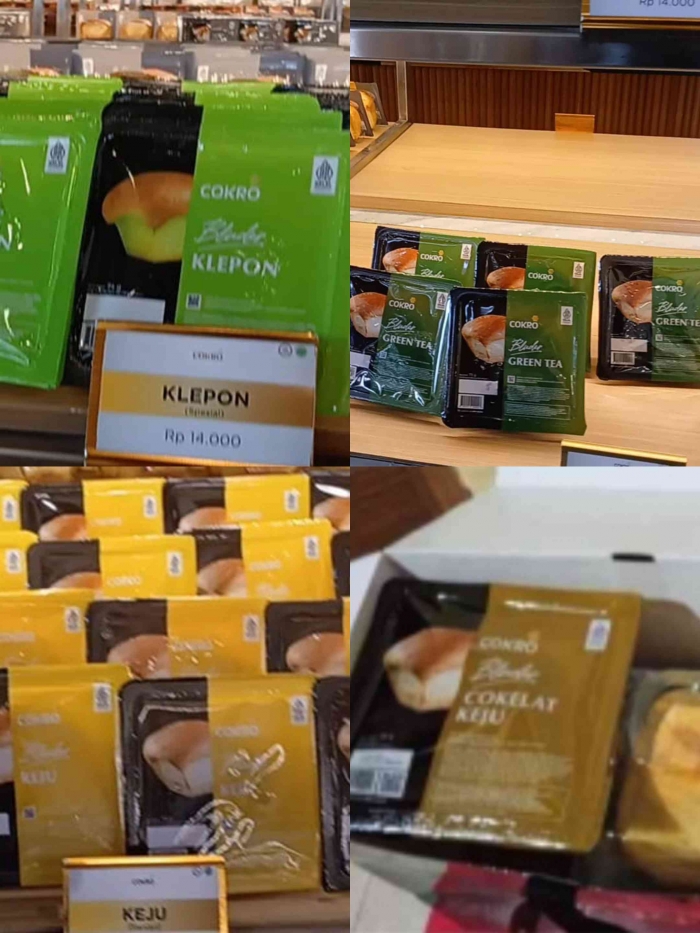 Beberapa varian rasa Bluder Cokro (Dokumentasi pribadi: Isti Yogiswandani)