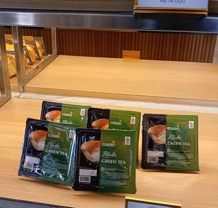 Bluder Cokro varian rasa Green tea(Dokumentasi pribadi: Isti Yogiswandani)