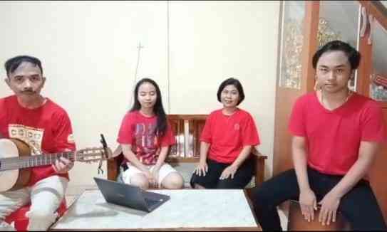 Foto Hangatnya Kebersamaan Melalui Lagu Keluarga. Sumber dokumentasi pribadi.