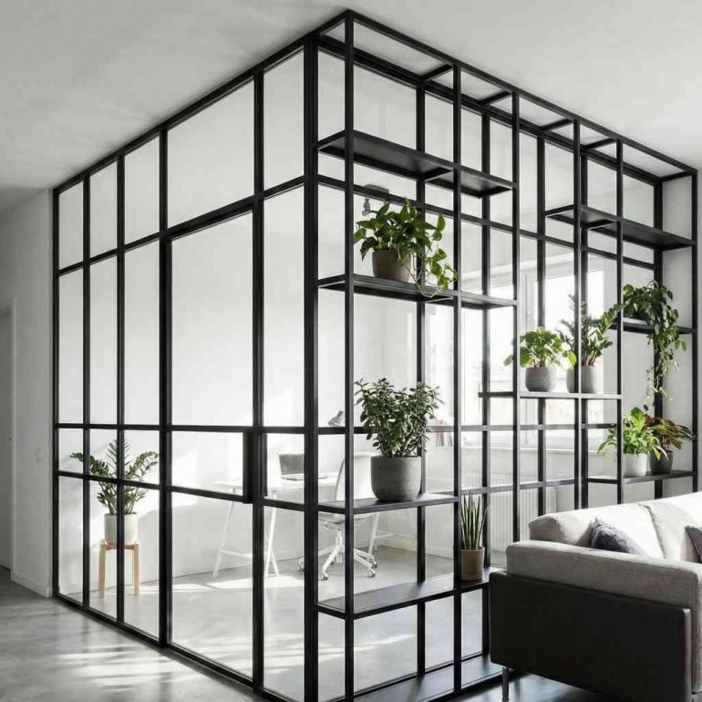 5 Model Partisi Ruangan Minimalis Pengganti Tembok Halaman 1 ...