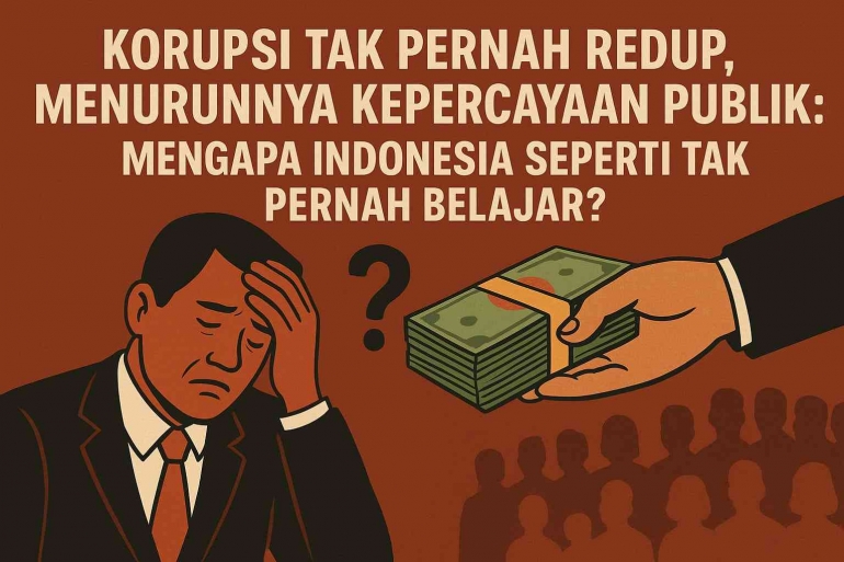 Kepercayaan Publik Menurun, KORUPSI tak Pernah Redup: Mengapa Indonesia ...