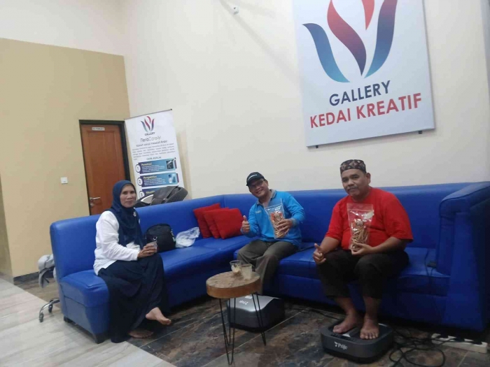 Mampir ke kedai kreatif/dokpri