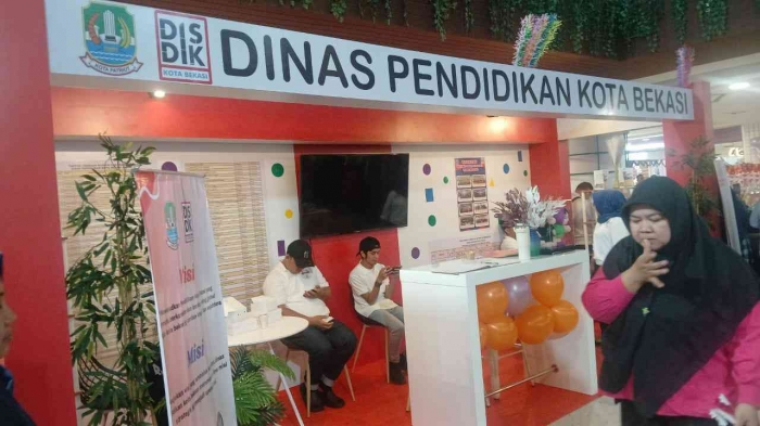 Stand dinas pendidikan kota Bekasi/dokpri