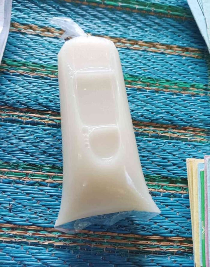 Susu kedelai Bu Rodhi yang bebas Kolesterol (Dokumentasi pribadi: Isti Yogiswandani)