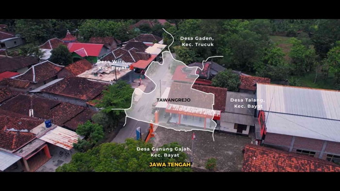 Letak Geografis Desa Tawangrejo