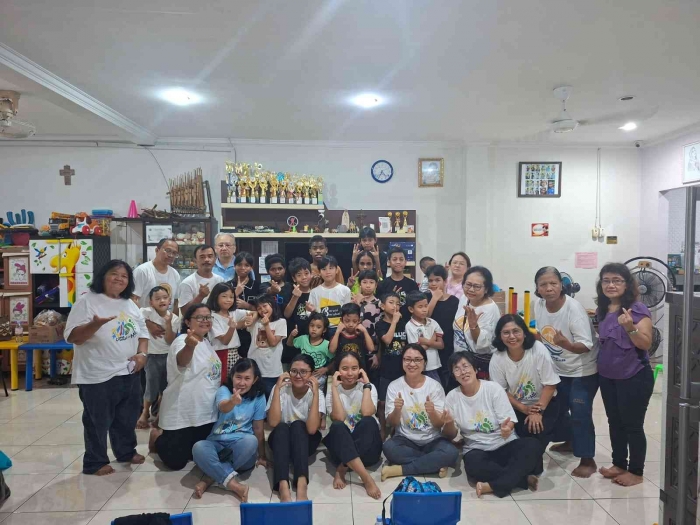 Foto Bersama Anak-anak Panti Asuhan Suaka Kasih Bunda. Sumber Dokumentasi Pribadi.