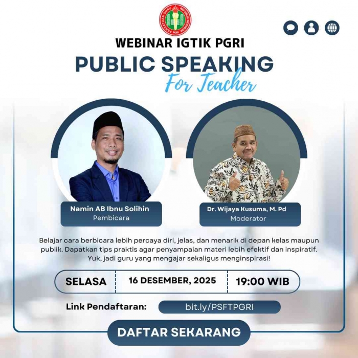 kelas bicara PGRI/Dokpri