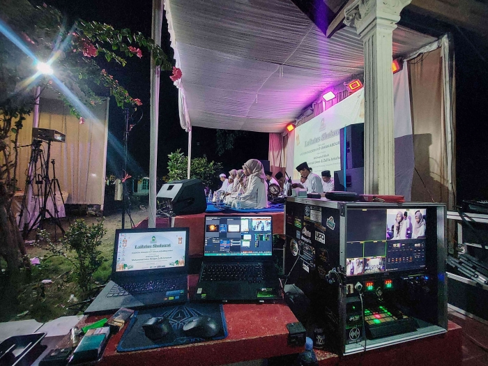 Ilustrasi vendor live streaming multi cam (foto : Prass Project)