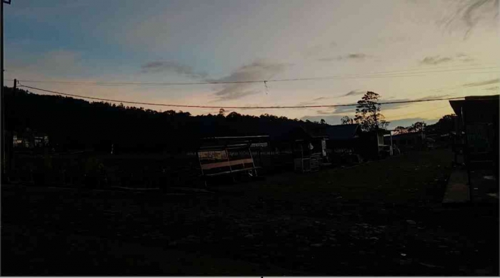 Masih gelap (Dokumentasi pribadi: Isti Yogiswandani)