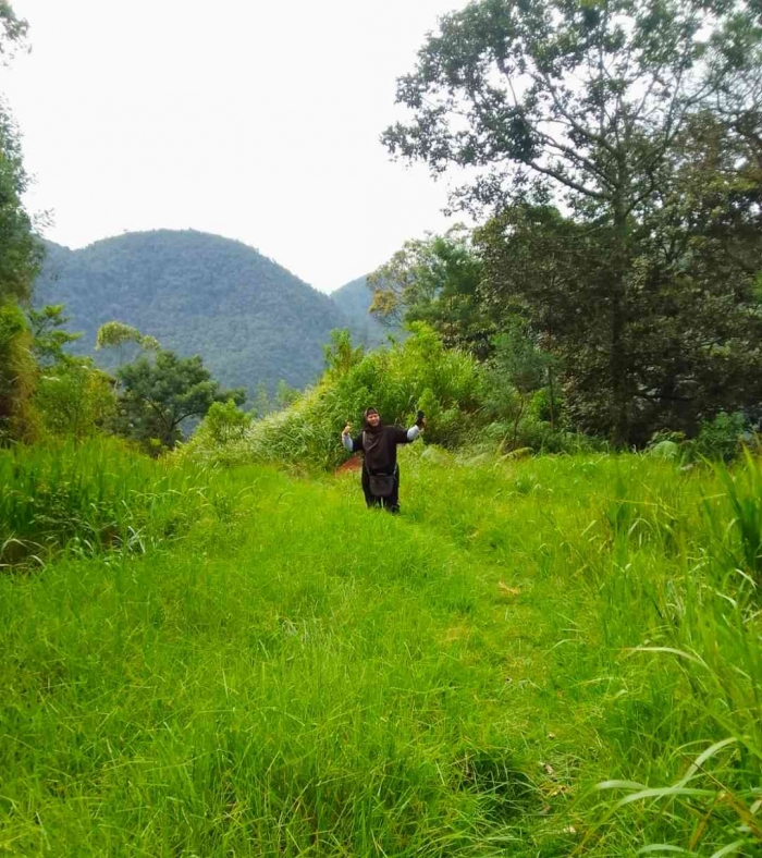 Dari arah berlawanan view-nya juga cantik (Dokumentasi pribadi: Isti Yogiswandani)