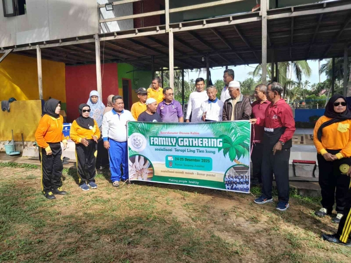 Persiapan sebelum berfoto bersama (dokpri)