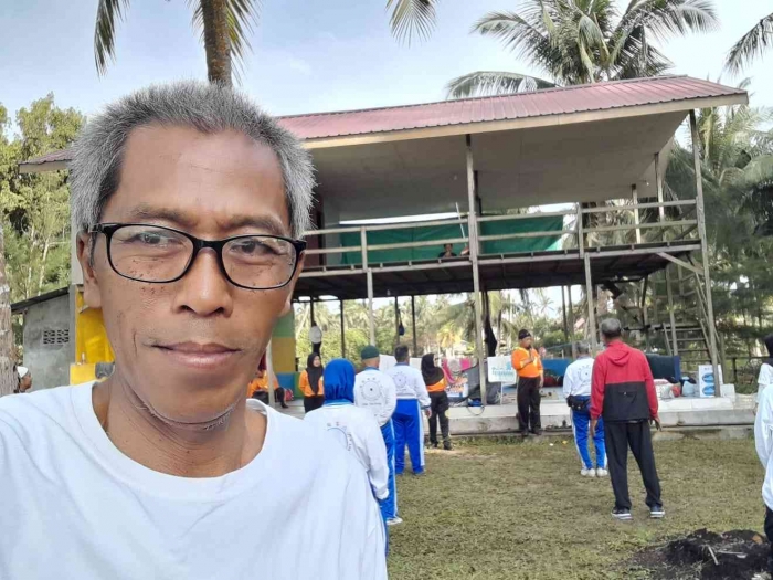 Persiapan sebelum senam (dokpri)