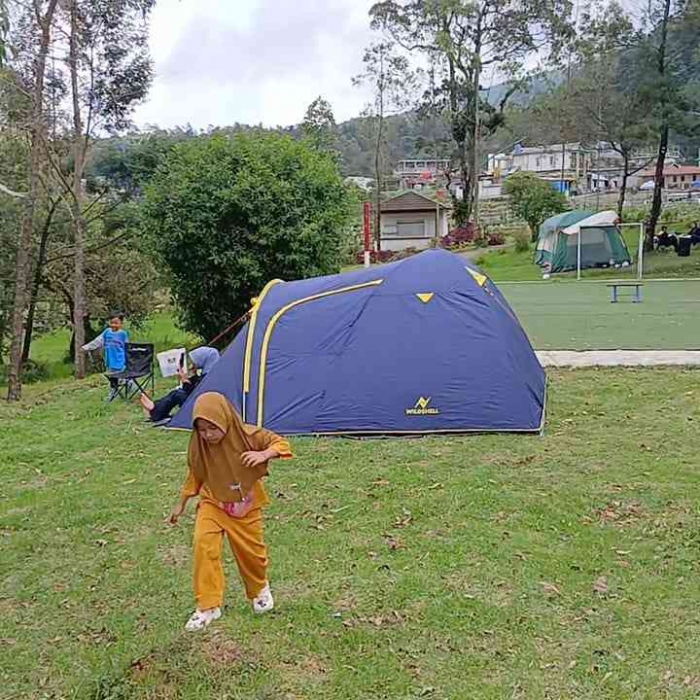 Camping di Tempat Wisata: Liburan Smart Hemat Banyak Manfaat(Dokumentasi pribadi: Isti Yogiswandani)