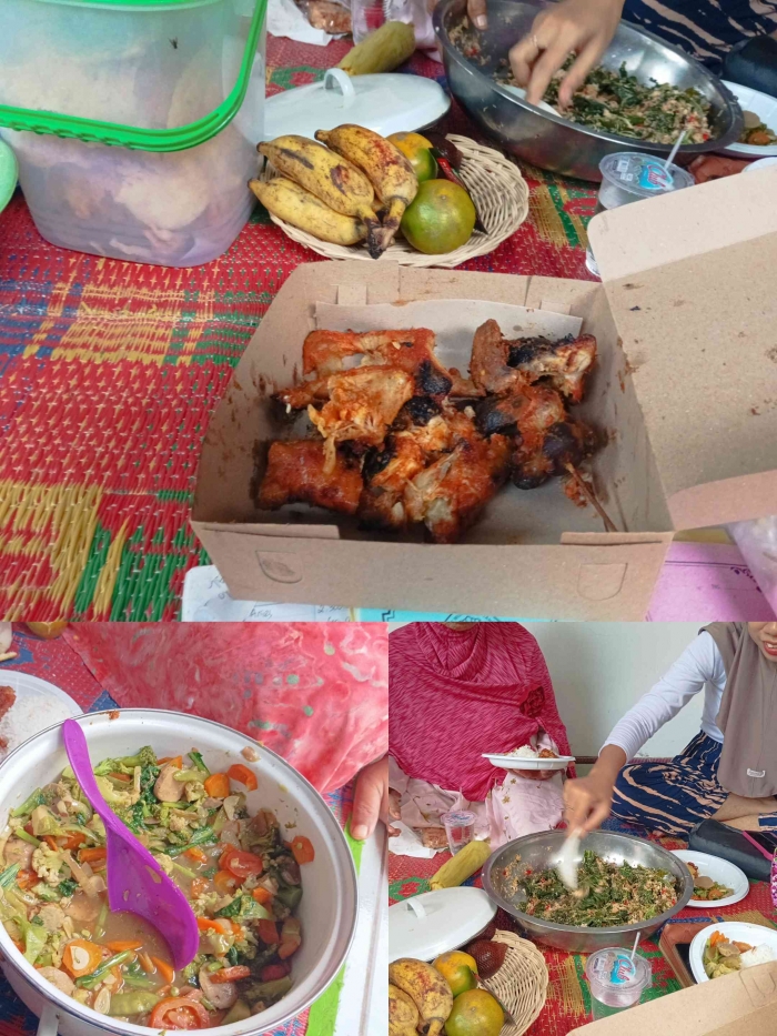 Ketika Mamah-mamah RT 11 Mensyukuri Masa yang Telah Lalu dan Berharap Terbaik di Tahun Yang Akan Datang(Dokpri)