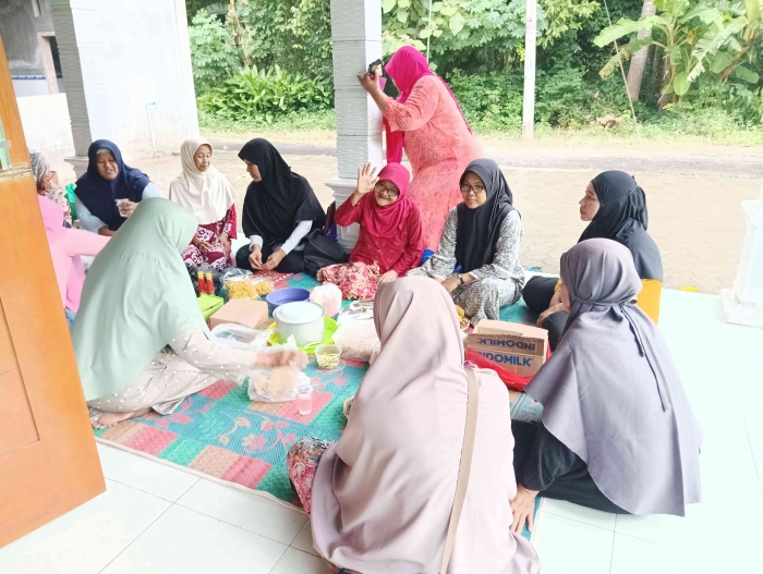 Ketika Mamah-mamah RT 11 Mensyukuri Masa yang Telah Lalu dan Berharap Terbaik di Tahun Yang Akan Datang(Dokpri)