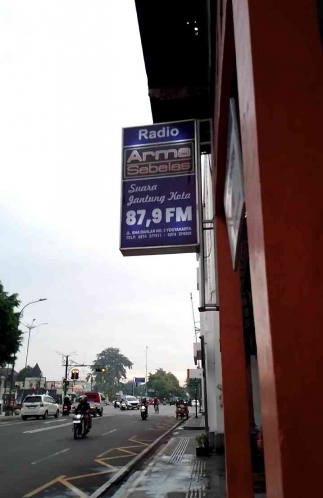 Suasana di perempatan Titik Nol Yogyakarta pada tanggal 1 Januari 2026 sekitar pukul enam pagi (Dokpri Agustina)